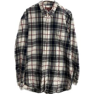 Roper Mens Western Shirt Extra Large (XL) Plaid Long Sleeve